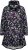 Ulla Popken Floral Stand-Up Collar Flounce Panel Sweatshirt Black - Pulovere & hanorace - 