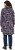 Ulla Popken Floral Stand-Up Collar Flounce Panel Sweatshirt Black - Pulovere & hanorace - 