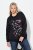 Ulla Popken Sparkling Sequin Bows Christmas Sweatshirt Black - Pulovere & hanorace - Bluze, Hanorace & Tricotaje Comode