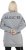 Ulla Popken Nostalgic Escape Oversized Sweatshirt Mouse Grey - Pulovere & hanorace - 