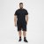 North Latitude Denim Sweatshorts Black - Pantaloni trening - Pantaloni Trening Bărbați Mărimi Mari