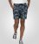 D555 Cleethorpes Hawaii Printed Swimshorts Navy - Costum baie - Sort Baie Bărbați Mărimi Mari