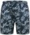 D555 Cleethorpes Hawaii Printed Swimshorts Navy - Costum baie - Sort Baie Bărbați Mărimi Mari