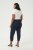 Kaffe Curve Merla Pantaloni Bleumarin miezul nopții - Blugi & Pantaloni pentru Femei Mărimi Mari – Plus Size - 