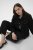 Kaffe Curve Brenn Barrel Twill Jeans Washed Black - Blugi - 
