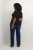 Kaffe Curve Carina Tricou Negru intens - Tricouri - 