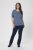 Kaffe Curve Carina T-Shirt Blue - Tricouri - 