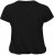 Kaffe Curve Jena V-Neck Tricou Negru intens - Tricouri - 