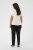 Kaffe Curve Jena V-Neck Tricou Chalk - Tricouri - 