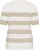 Kaffe Curve Lizzy Striped Pullover Chalk/Feather Grey Bold Stripe - Tricouri - 