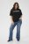 Kaffe Curve Ariana T-Shirt Black - Tricouri - 