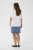 Kaffe Curve Chari T-Shirt Chalk - Tricouri - 