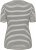 Kaffe Curve Lia Flower T-Shirt Chalk/Deep Black - Tricouri - 