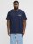 Jack & Jones Brandon T-Shirt Blue - Tricouri - Tricouri Bărbați Mărimi Mari