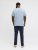 Jack & Jones Brandon T-Shirt Celestial Blue - Tricouri - Tricouri Bărbați Mărimi Mari