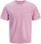 Jack & Jones Brandon T-Shirt Pink - Tricouri - Tricouri Bărbați Mărimi Mari