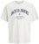 Jack & Jones Edenver T-Shirt White - Tricouri - Tricouri Bărbați Mărimi Mari
