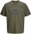 Jack & Jones Edenver T-Shirt Khaki - Tricouri - Tricouri Bărbați Mărimi Mari