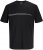 Jack & Jones Cofusion T-Shirt Black - Tricouri - Tricouri Bărbați Mărimi Mari