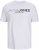 Jack & Jones Blaneo Short Sleeve T-Shirt White - Tricouri - Tricouri Bărbați Mărimi Mari