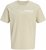 Jack & Jones Blaneo Short Sleeve T-shirt Beige - Tricouri - Tricouri Bărbați Mărimi Mari