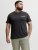 Jack & Jones Oscar T-Shirt Black - Tricouri cu imprimeu - Tricouri cu imprimeu mărimi mari