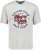 Adamo Motivshirt Comfort Fit College Grey - Tricouri - Tricouri Bărbați Mărimi Mari