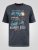 D555 Moyles Newport Beach Woody Car Printed T-Shirt Navy Twist - Tricouri cu imprimeu - Tricouri cu imprimeu mărimi mari