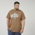 North Latitude 61315 Tricou Cu Imprimeu Camel - Tricouri - Tricouri Bărbați Mărimi Mari