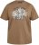North Latitude 61315 Tricou Cu Imprimeu Camel - Tricouri - Tricouri Bărbați Mărimi Mari