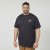 North Latitude 61316 Tricou Cu Imprimeu Negru - Tricouri - Tricouri Bărbați Mărimi Mari