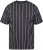 North Latitude 61319 Tricou În Dungi Negru - Tricouri - Tricouri Bărbați Mărimi Mari