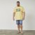 North Latitude 61335 Tricou Slub Cu Imprimeu Porumb - Tricouri - Tricouri Bărbați Mărimi Mari