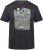 North Latitude 61359 Tricou Cu Imprimeu Negru - Tricouri - Tricouri Bărbați Mărimi Mari