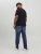 Jack & Jones Conrad T-Shirt Black - Tricouri - Tricouri Bărbați Mărimi Mari