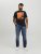 Jack & Jones Conrad T-Shirt Black - Tricouri - Tricouri Bărbați Mărimi Mari