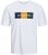 Jack & Jones Codyy T-Shirt White - Tricouri - Tricouri Bărbați Mărimi Mari