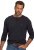 JP1880 Henley T-Shirt Long Sleeve Dark Navy TALL - ÎMBRĂCĂMINTE BĂRBAȚI MT-6XLT - Tall dimensiuni bărbați