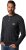 JP1880 T-Shirt Henley Long Sleeve Black TALL - ÎMBRĂCĂMINTE BĂRBAȚI MT-6XLT - Tall dimensiuni bărbați