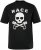 JP1880 T-Shirt Short Sleeve Skull Race Black - Tricouri - Tricouri Bărbați Mărimi Mari