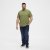 North Latitude T-Shirt O-Neck Olive Green TALL - TALL T-shirts - Tricouri pentru Bărbați Înalți