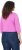 Ulla Popken Versatile Surplice Wrap Tie Hem Bolero Top Cool Pink - Tricouri - 