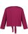 Ulla Popken Versatile Surplice Wrap Tie Hem Bolero Top Magnolia Red - Tricouri - 