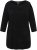 Ulla Popken Asymmetric Petal Cutouts A-line Fit Stretch Knit Top Black - Tricouri - 