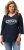 Ulla Popken City Name Graphic Tee Navy - Tricouri imprimate pentru femei - 