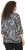 Ulla Popken Mesh Butterfly Wing Layered Tee Black - Tricouri - 