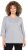 Ulla Popken Decorative Seam Short Sleeve Tee Grey - Tricouri - 