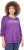 Ulla Popken UNIQUE Embroidered 3/4 Sleeve Tee Purple - Tricouri - 