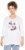 Ulla Popken Casual Mood Floral V-Neck Tee Off-White - Tricouri - 