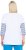 Ulla Popken Paper Boat Print 3/4 Sleeve Tee Snow White - Tricouri imprimate pentru femei - 